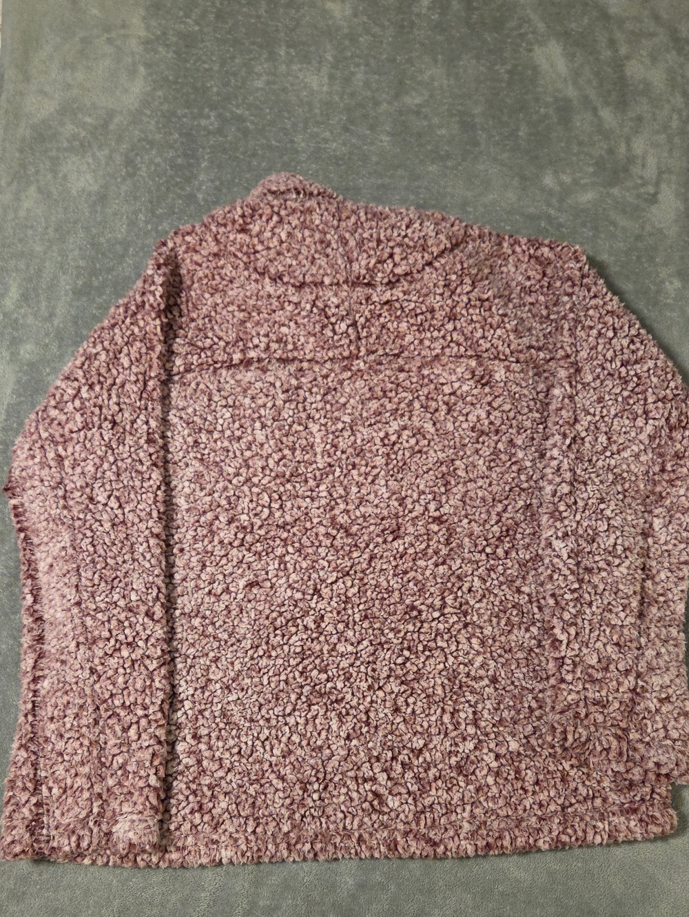 dylan Mauve Sherpa Half-Zip Turtleneck Pullover - Picture 5 of 5